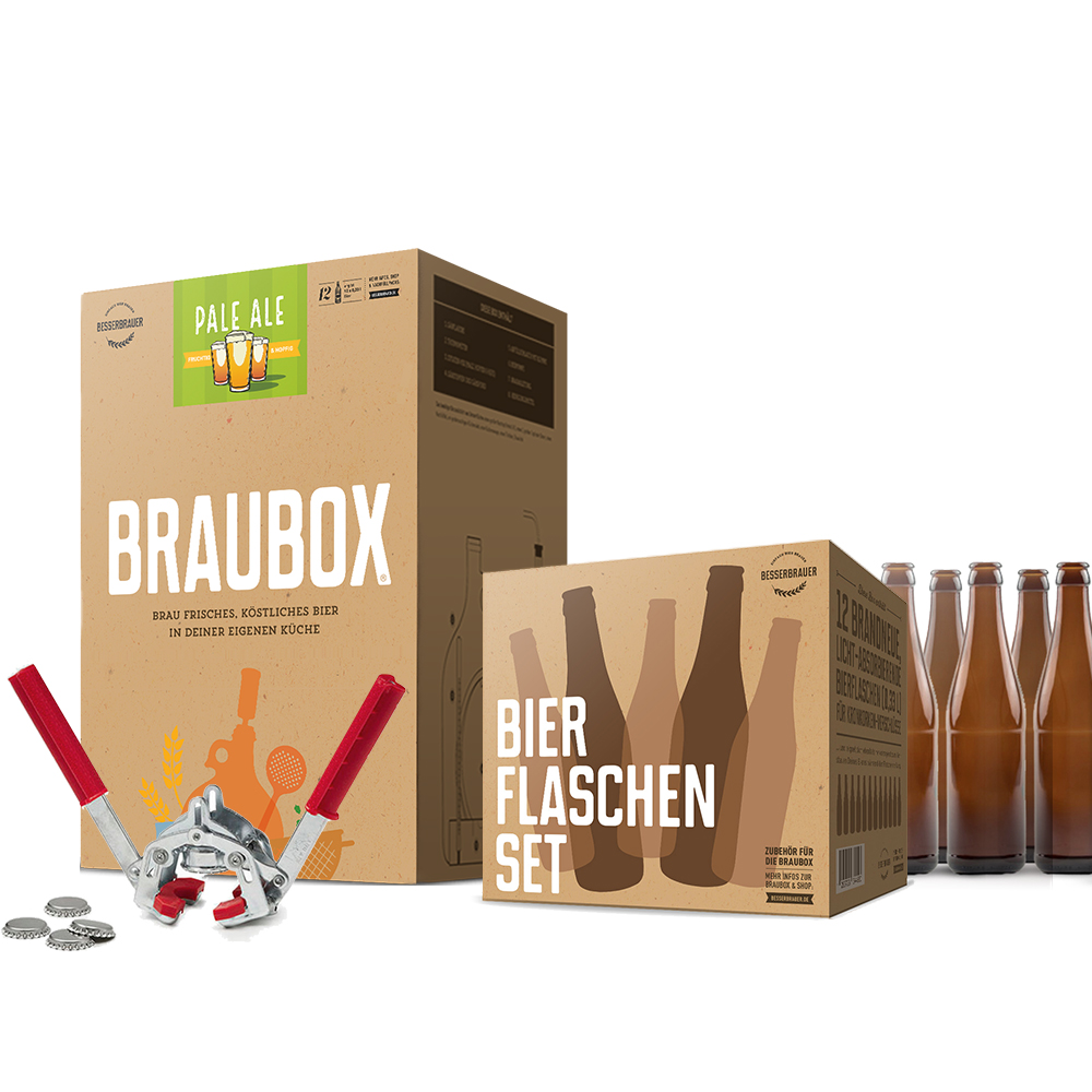 Vorteils-Paket “Braubox-Flaschen-Kombi” – Besserbrauer Bierbrausets